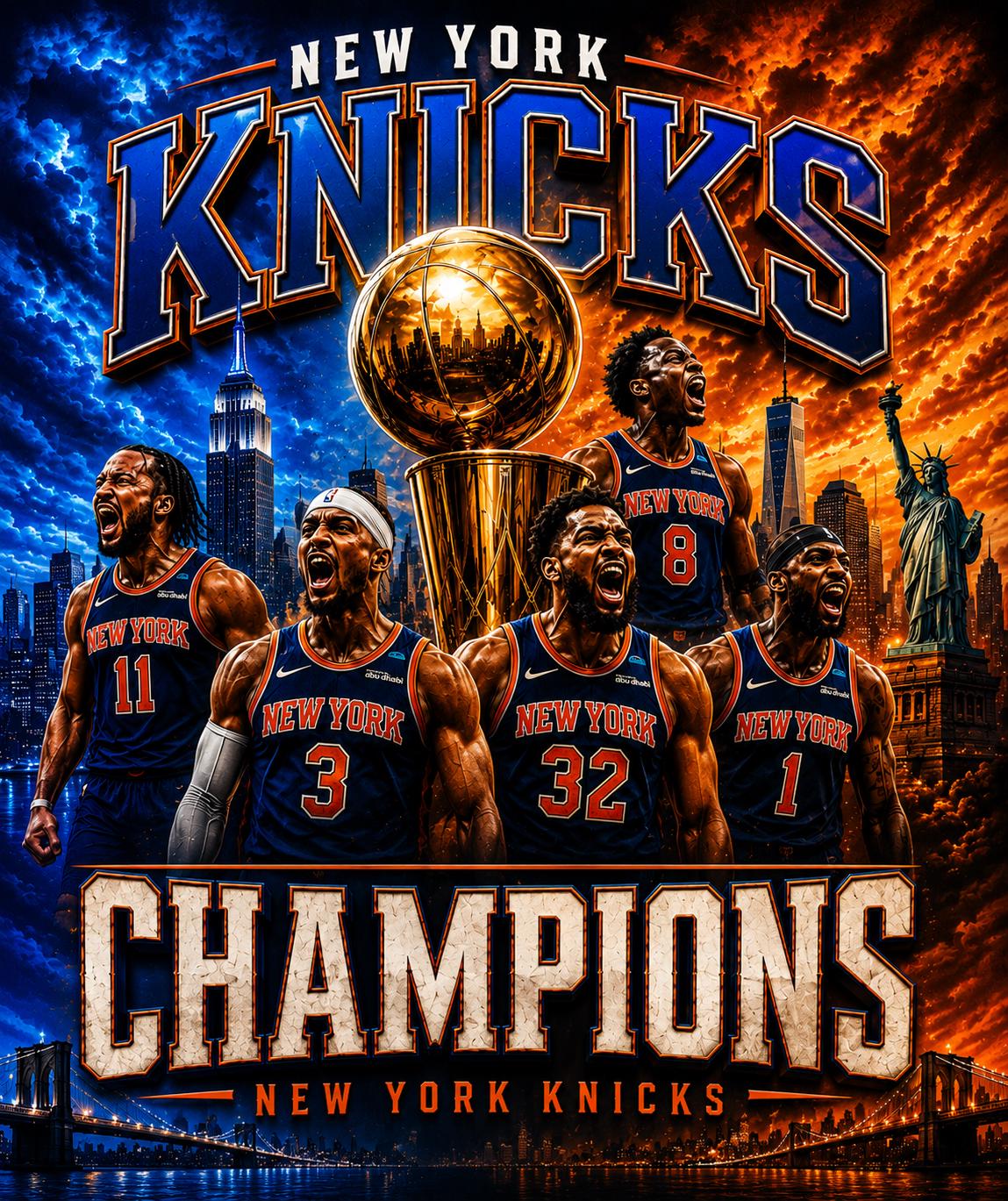 Vintage York Knicks Jalen Brunson Tee Knicks Playoff Madison Square Garden Tee Retro Nyc Basketball Fan Champions (4)