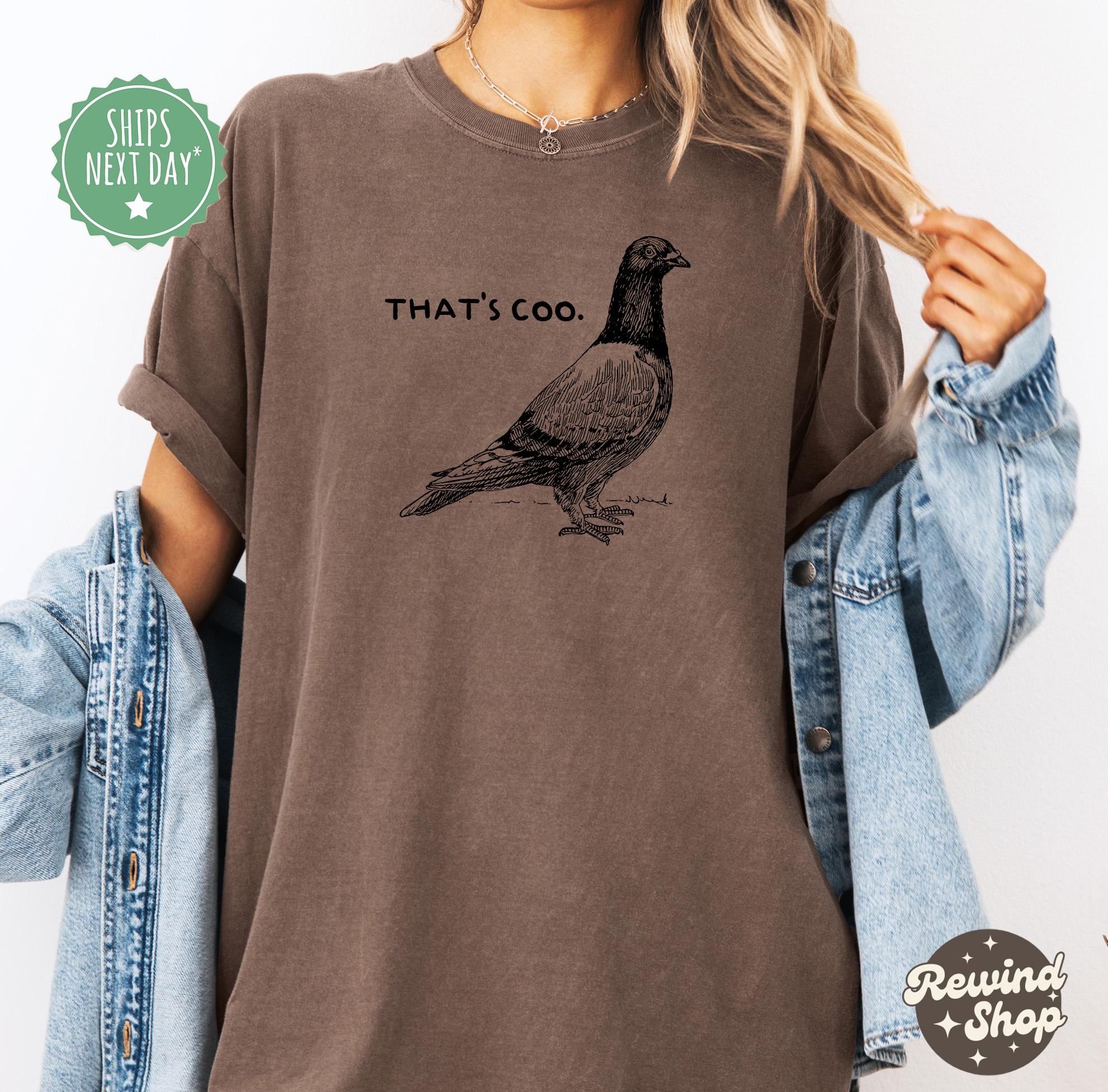 Pigeon Comfort Colors That'S Coo Bird Lover Unisex T-shirt, Sweatshirt, Hoodie (4)