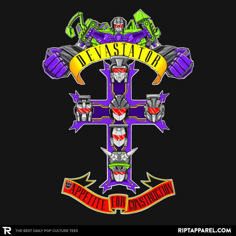 Appetite For Construction Reprint Exclusive