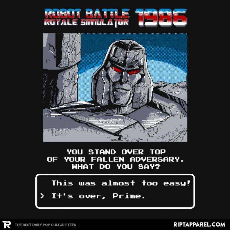 Robot Battle Royale Simulator 1986 Exclusive