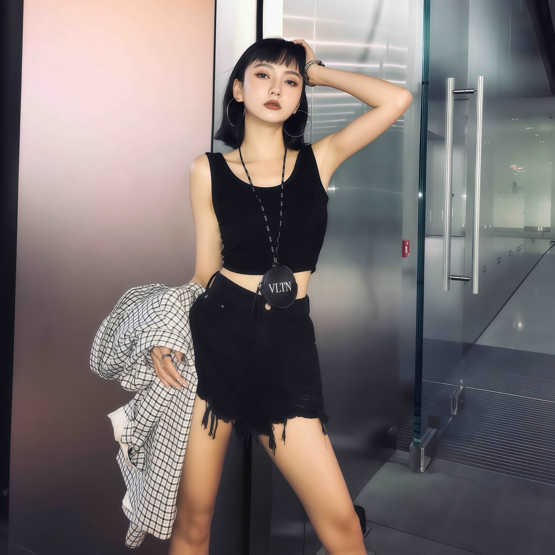 Padded Vest Women's Short Summer Navel Wrapped Chest 2025