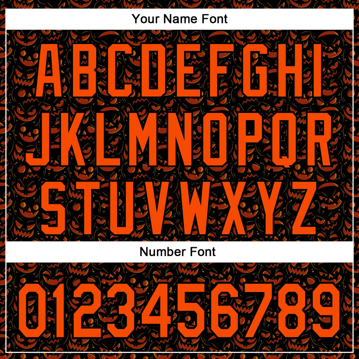 Custom Black Orange 3D Halloween Pumpkin Party Costume Ideas Authentic Baseball Jersey