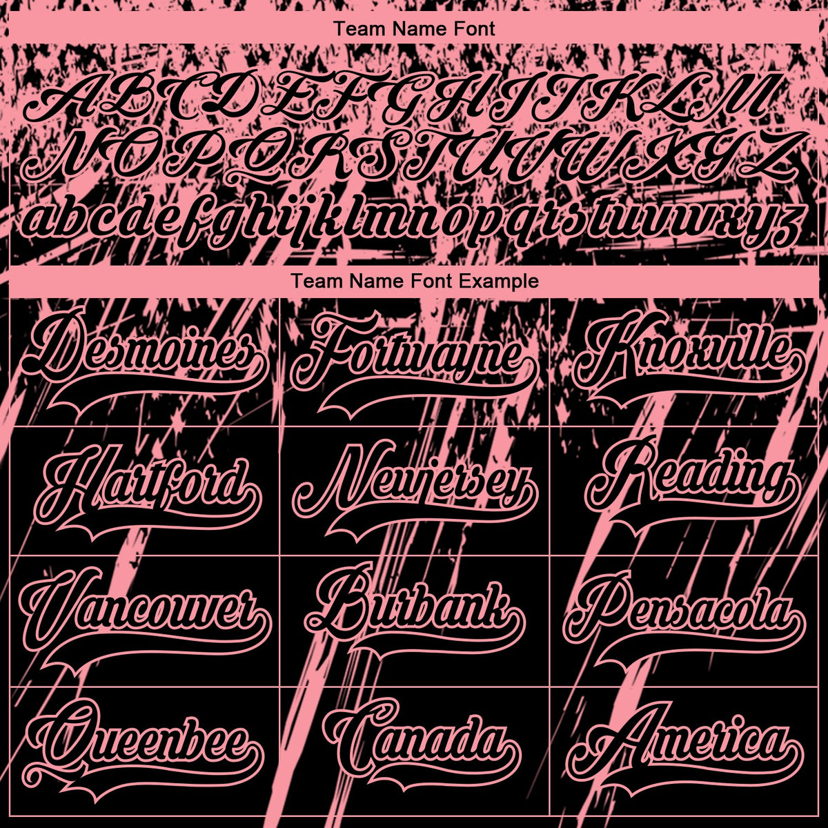 Custom Black Medium Pink-White 3D Splash Hockey Lace Neck Jersey