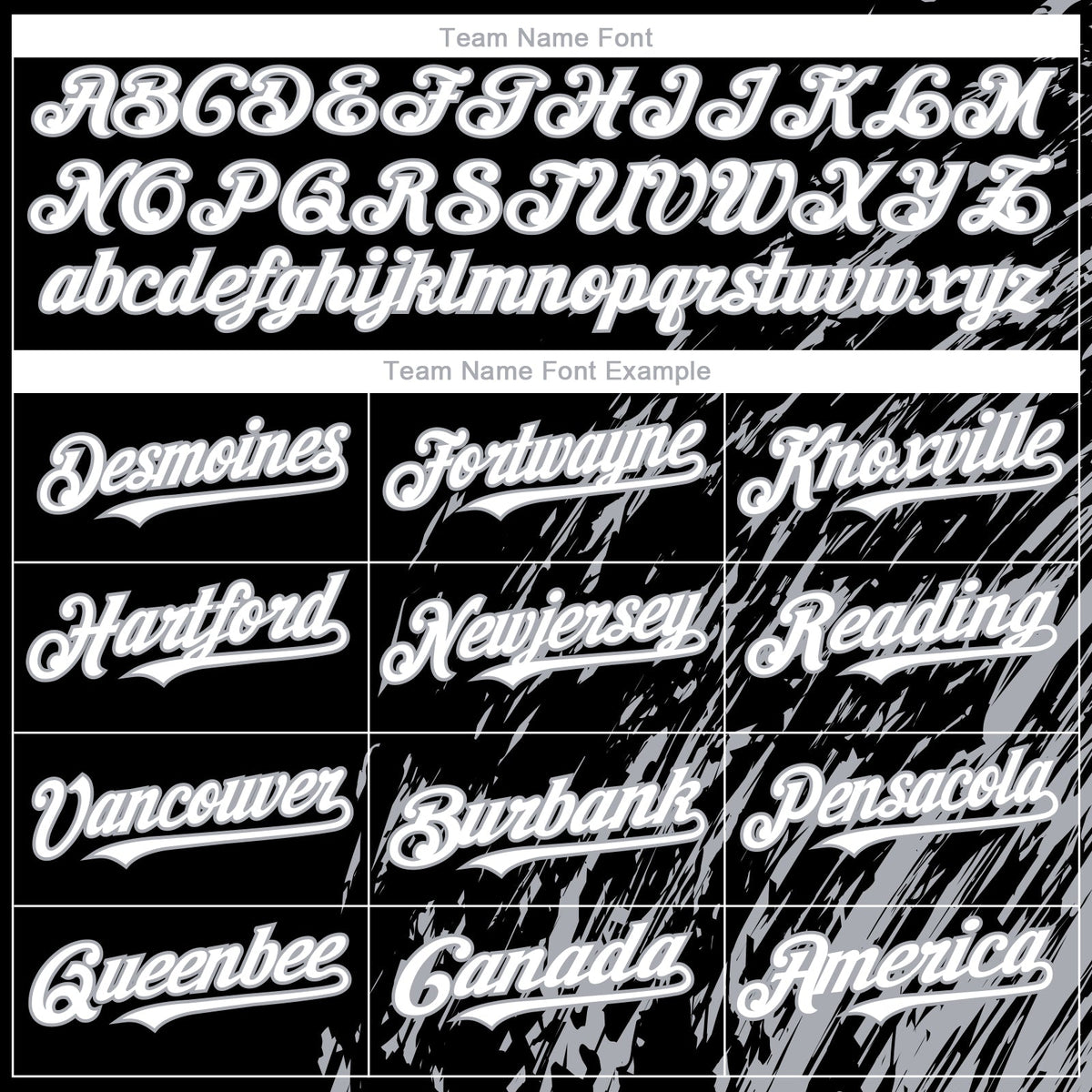 Custom Black White-Gray Paint Stroke Grunge Streak Authentic Baseball Jersey