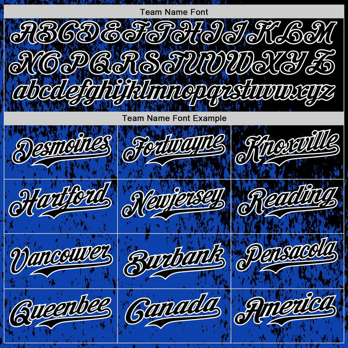 Custom Black Thunder Blue-White Abstract Fragment Splatter Authentic Baseball Jersey
