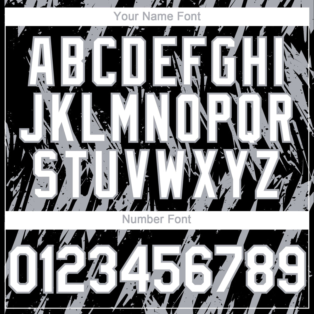 Custom Black White-Gray Splatter Torn Sharp Brush Stroke Authentic Baseball Jersey