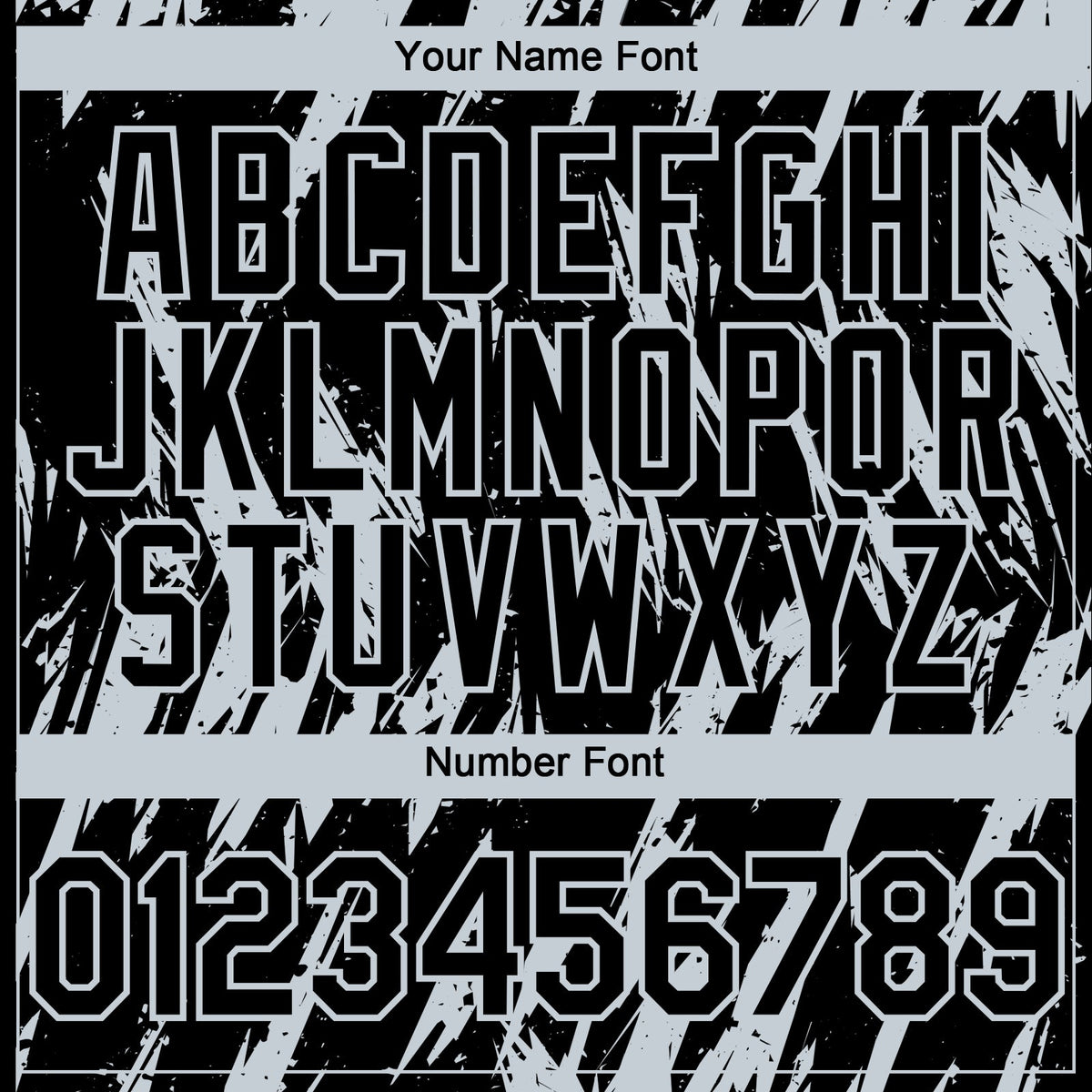 Custom Black Silver Splatter Torn Sharp Brush Stroke Authentic Baseball Jersey