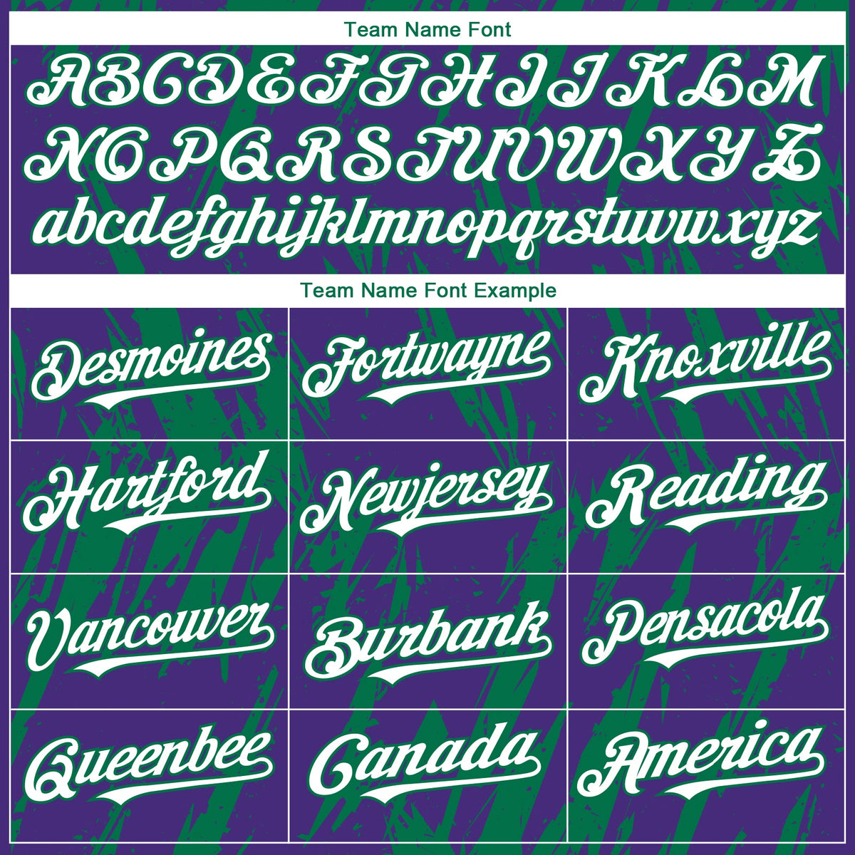 Custom Purple White-Kelly Green Splatter Torn Sharp Brush Stroke Authentic Baseball Jersey