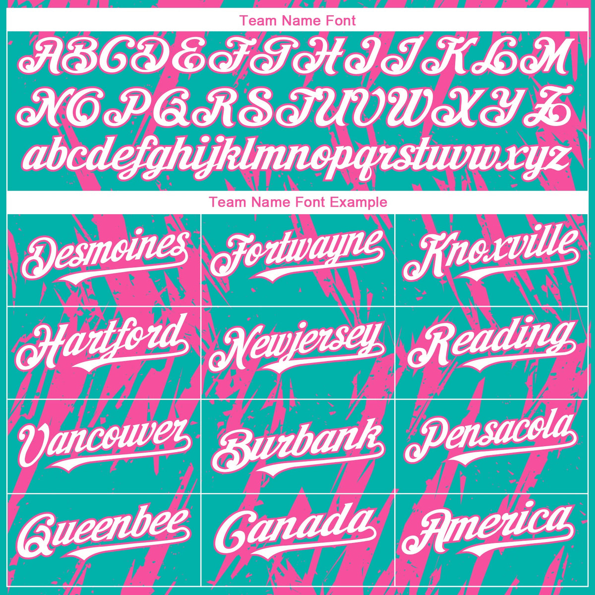Custom Aqua White-Pink Splatter Torn Sharp Brush Stroke Authentic Baseball Jersey