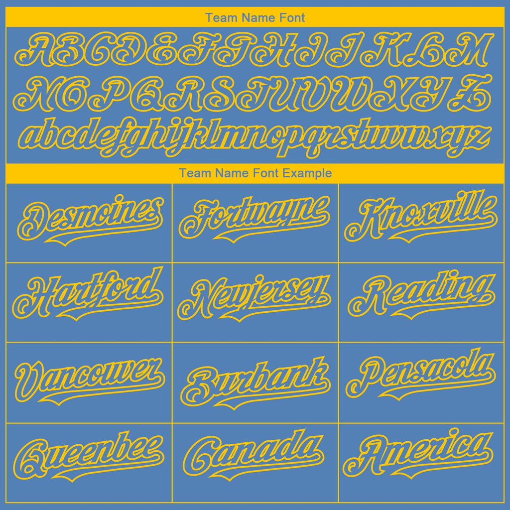 Custom Light Blue Yellow 3D Boston City Edition Fade Fashion Authentic Baseball Jersey