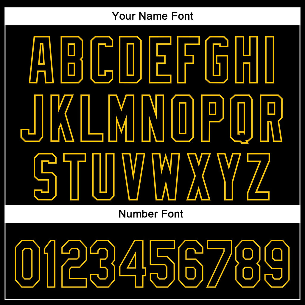 Custom Black Yellow 3D Pattern Design International Beer Day Authentic Baseball Jersey