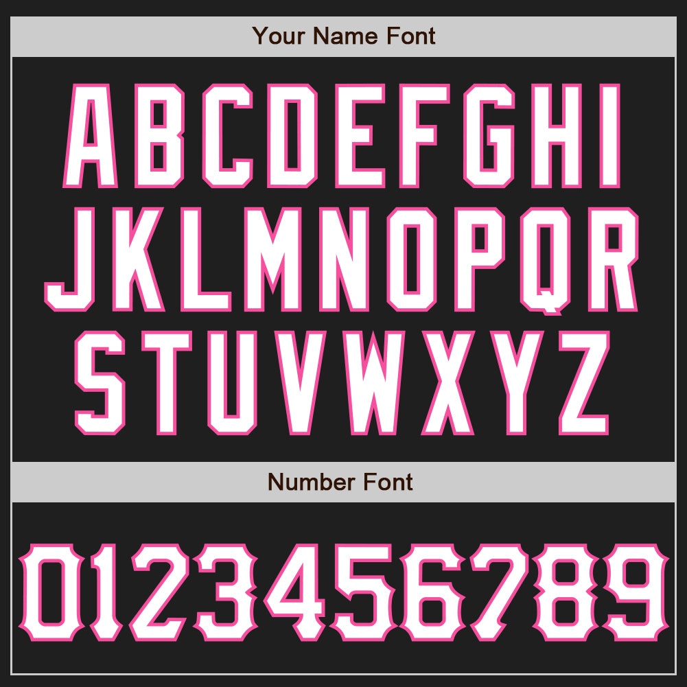 Custom Graffiti Pattern Black Kelly Green-Pink 3D Scratch Authentic Baseball Jersey
