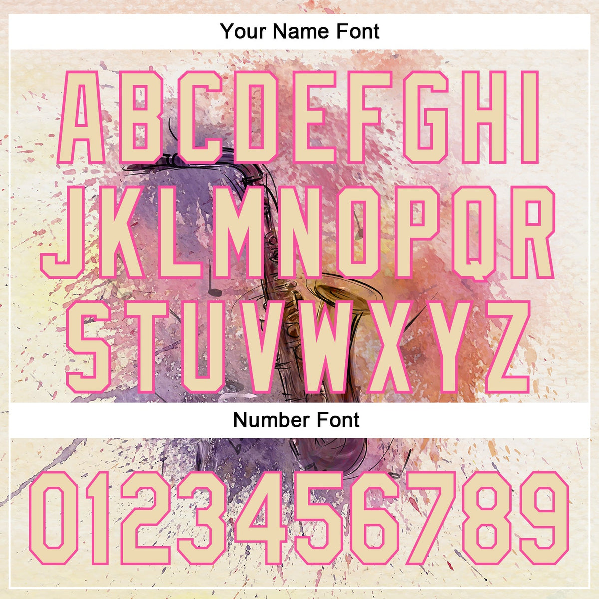 Custom City Cream Pink 3D Pattern Design International Jazz Day Authentic Baseball Jersey