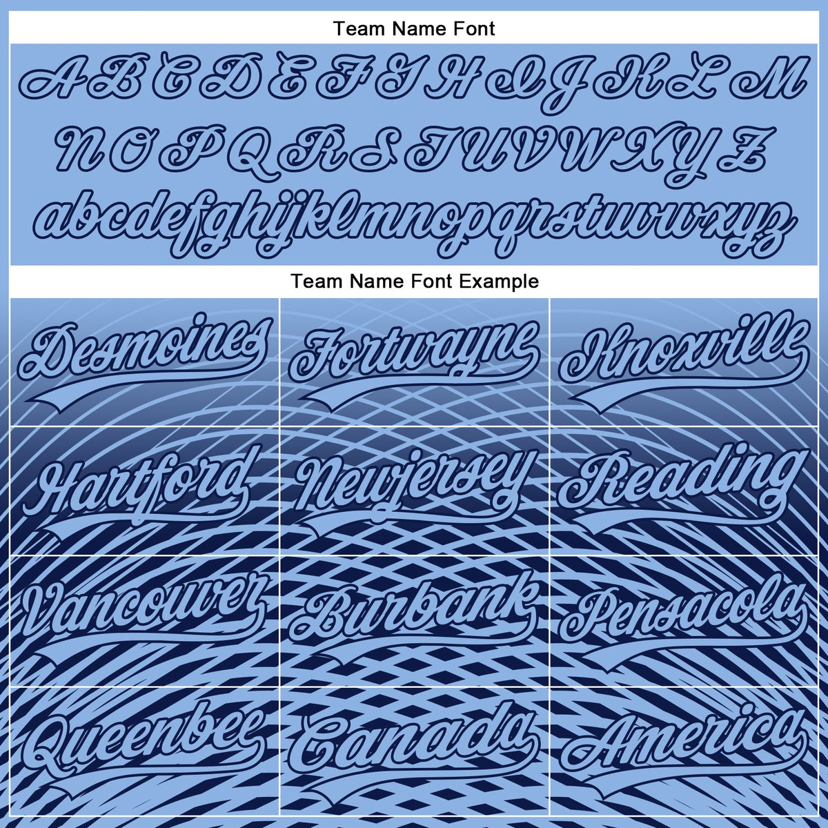 Custom Light Blue Navy 3D Pattern Design Gradient Lines Authentic Baseball Jersey