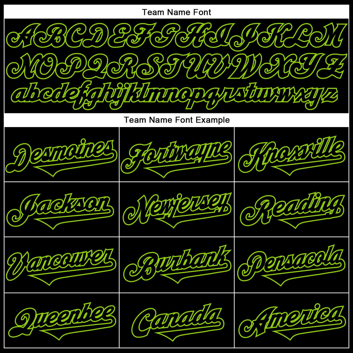 Custom Black Neon Green 3D Pattern Design Rave Monster Authentic Baseball Jersey