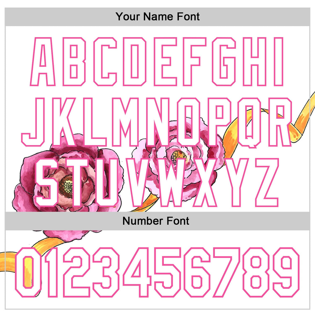 Custom White Pink 3D Pattern Design Mother's Day Flower Authentic Baseball Jersey