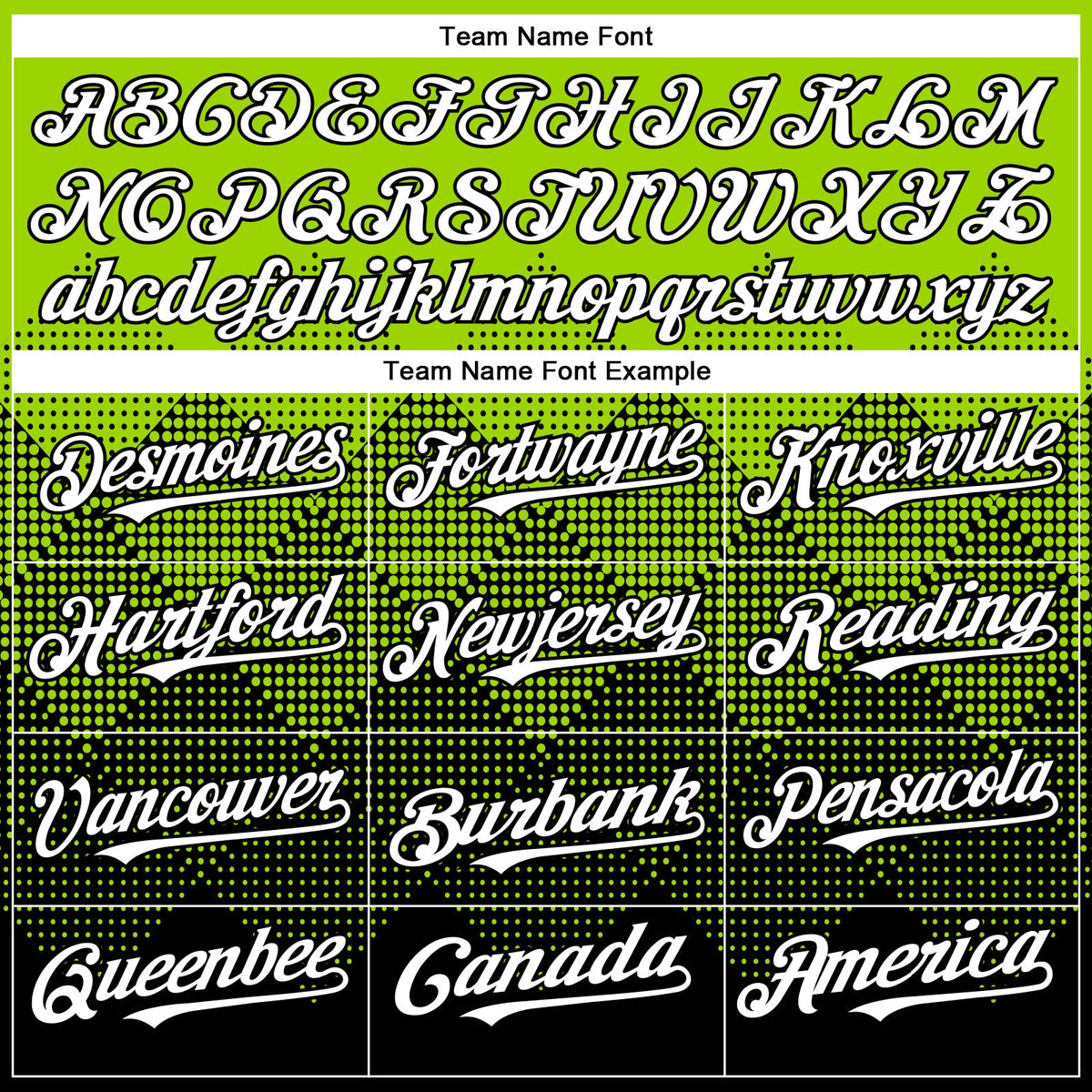 Custom Neon Green White-Black 3D Gradient Square Shape Authentic Baseball Jersey