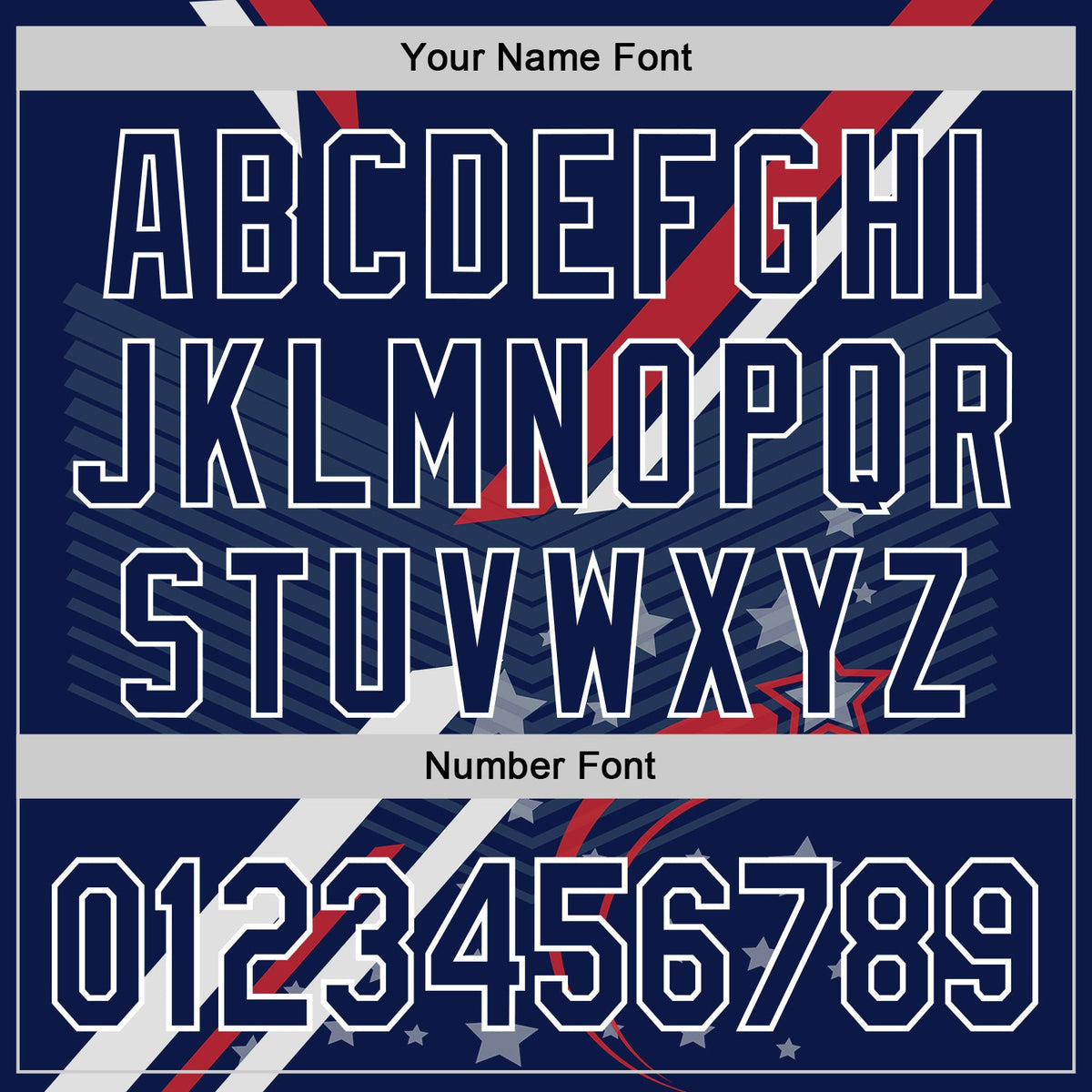 Custom Navy Red-White 3D Patriotic American Flag Authentic Baseball Jersey