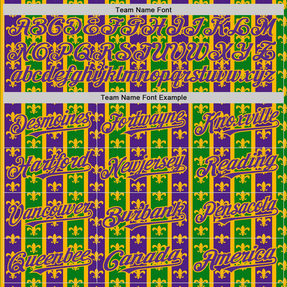 Custom Green Purple-Gold 3D Pattern Design Mardi Gras Shrove Tuesday Authentic Baseball Jersey