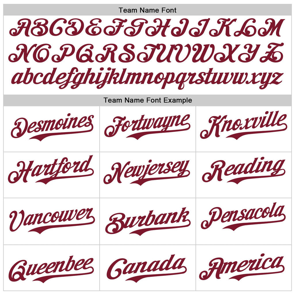 Custom White Crimson Pinstripe Crimson 3D Pattern Design New York Cityscape Authentic Baseball Jersey