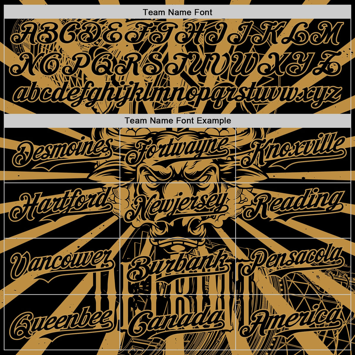 Custom Black Old Gold 3D Pattern Design Detroit Cityscape Steampunk Engine Bull Authentic Baseball Jersey