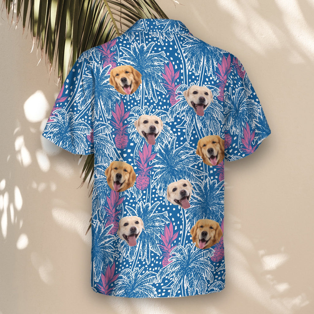 Pineapple Paradise | Aloha Custom Hawaiian Shirts with Faces or Logos