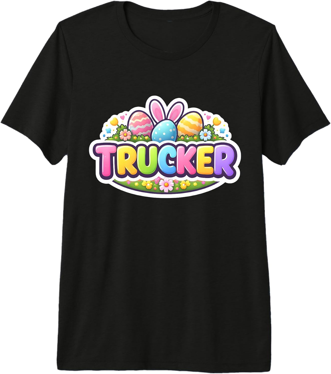 Trucker Happy Easter Truck Driver Bunny Merch