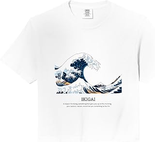 ikigai Japanese Definition Comfort Colors Crop Top