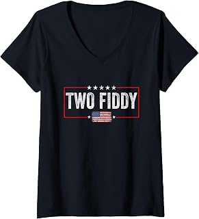 Women's Two Fiddy 2 Fiddy V-Neck T-Shirt