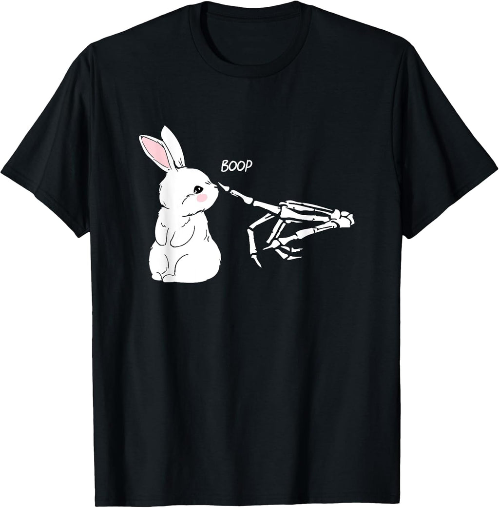 Rabbit Bunny Skeleton Hand Happy Easter