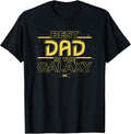 Best Dad in the Galaxy Birthday Father’s Day T-Shirt