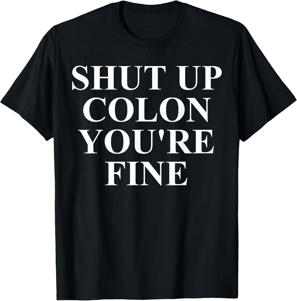 Cool Colon Humor Quote Merch
