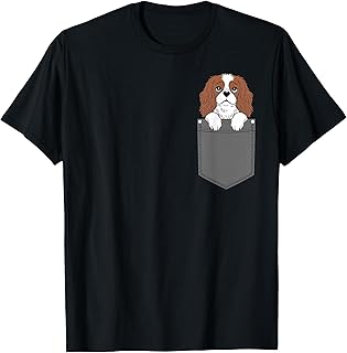 Cavalier King Charles Art for Men Women Cavalier Spaniel T-Shirt