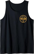 Too Old to Care Club My Give A Damn is Broken Life's Short Tank Top