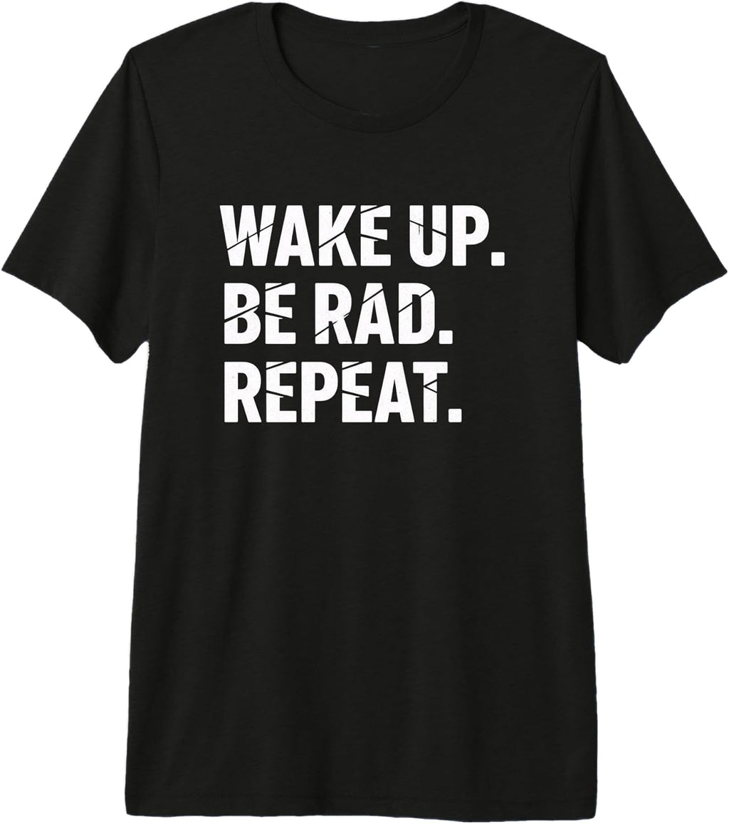 Funny Kids Motivational Quote Wake Up Be Rad Daily