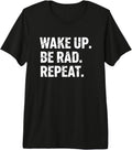 Funny Kids Motivational Quote Wake Up Be Rad Daily