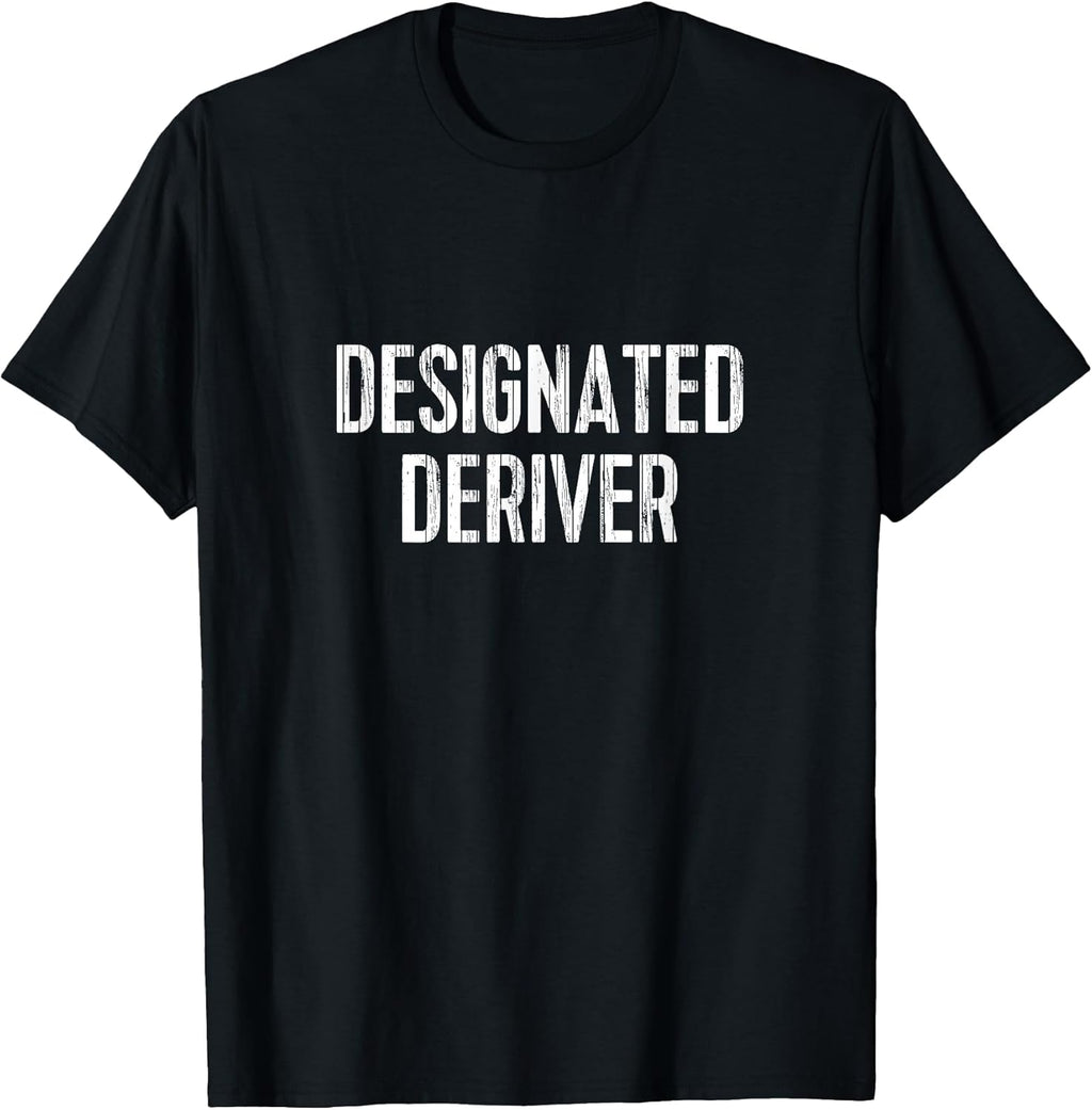 Funny Calculus Math TShirt: Designated Deriver Tee T-Shirt