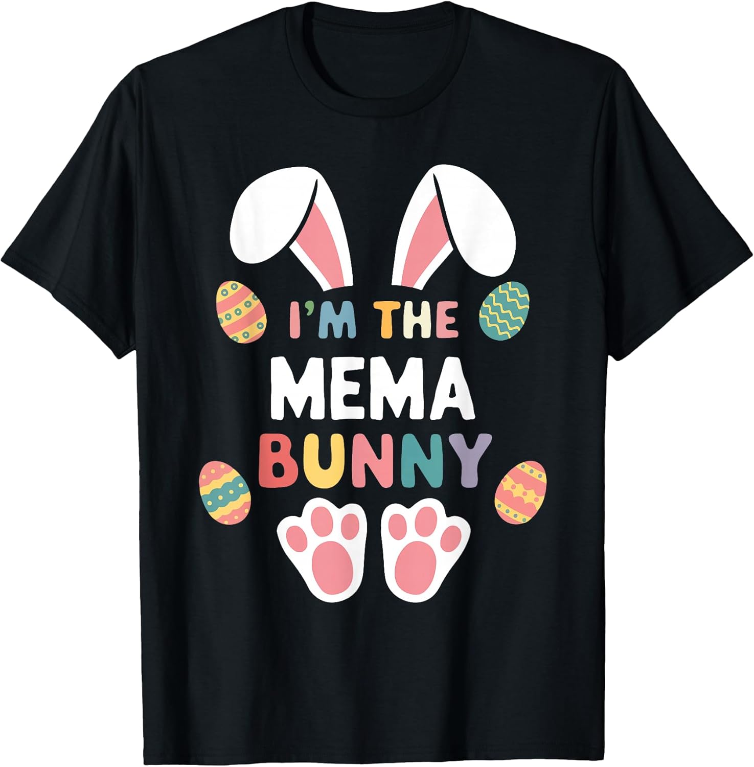 I'm The Mema Bunny Easter Matching Family T-Shirt
