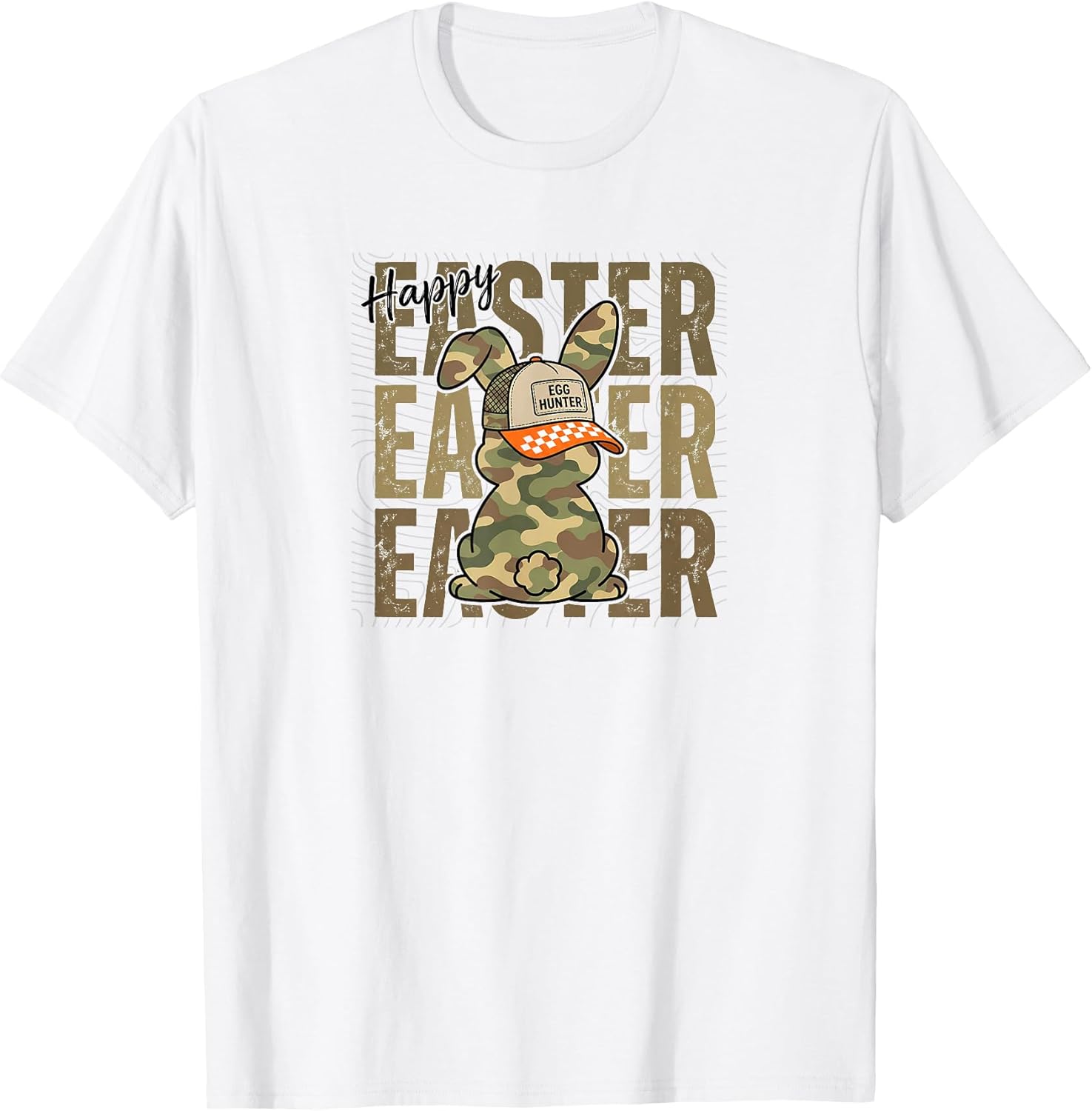 Camouflage Easter Bunny Hunting Apparel