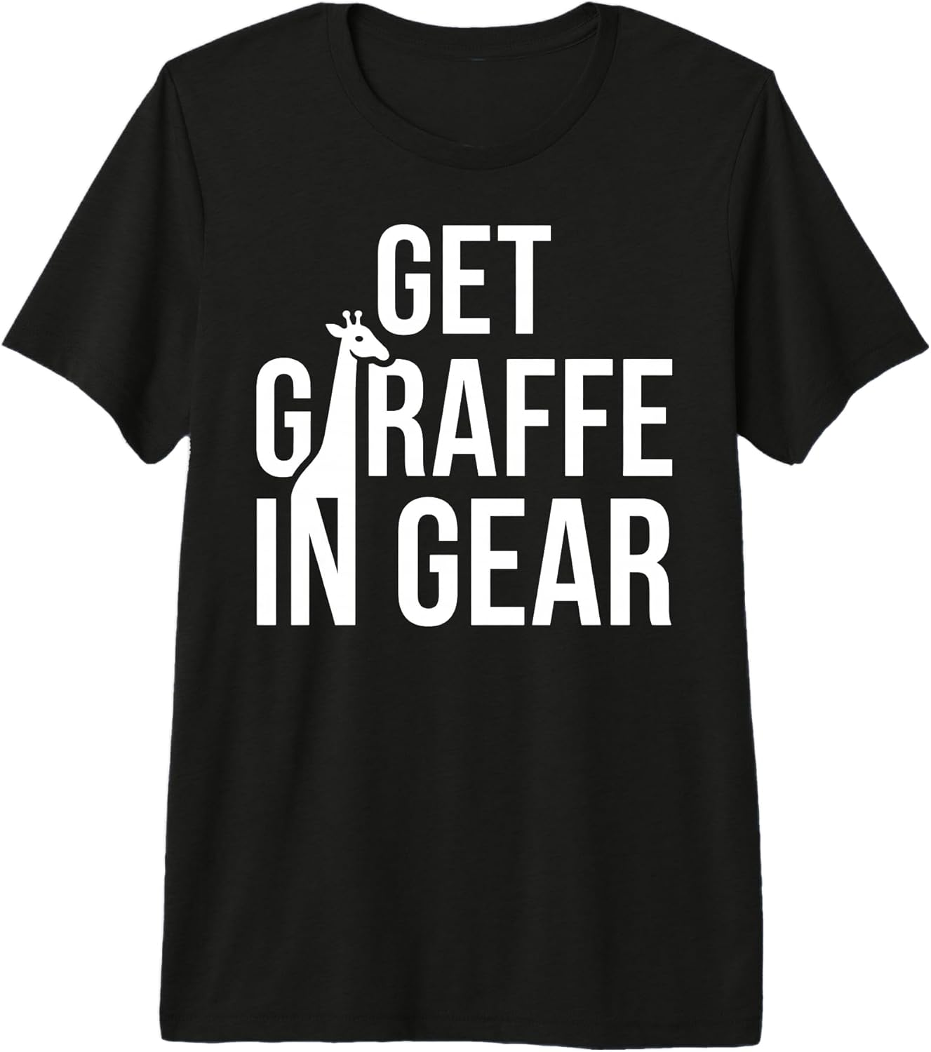 Get Your Giraffe In Gear - Zoo Gym Animal