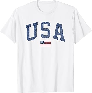 American Flag USA United States of America US 4th of July T-Shirt