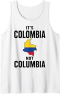 It's Colombia Not Columbia Colombian Flag Colombiano Latino Tank Top