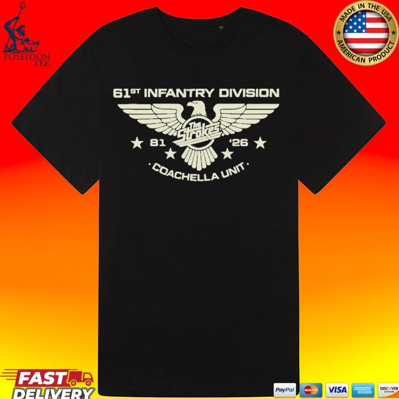 61st Infantry Division Coachella Unite T-shirt