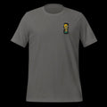 World Football Trophy Embroidered Logo T-Shirt - Gold Trophy & Black 26 - Soccer Fan Tee