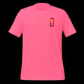 World Football Trophy Embroidered Logo T-Shirt - Gold Trophy & Maroon 26 - Soccer Fan Tee