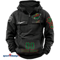Minnesota Wild Custom Cargo Hoodie For Fan
