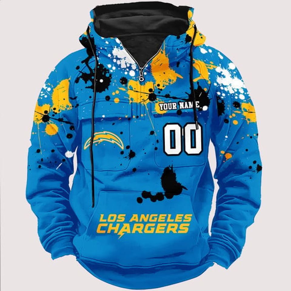 Los Angeles Chargers Classic Revival 3D Hoodie SPTVCSH275 - Sport9Design