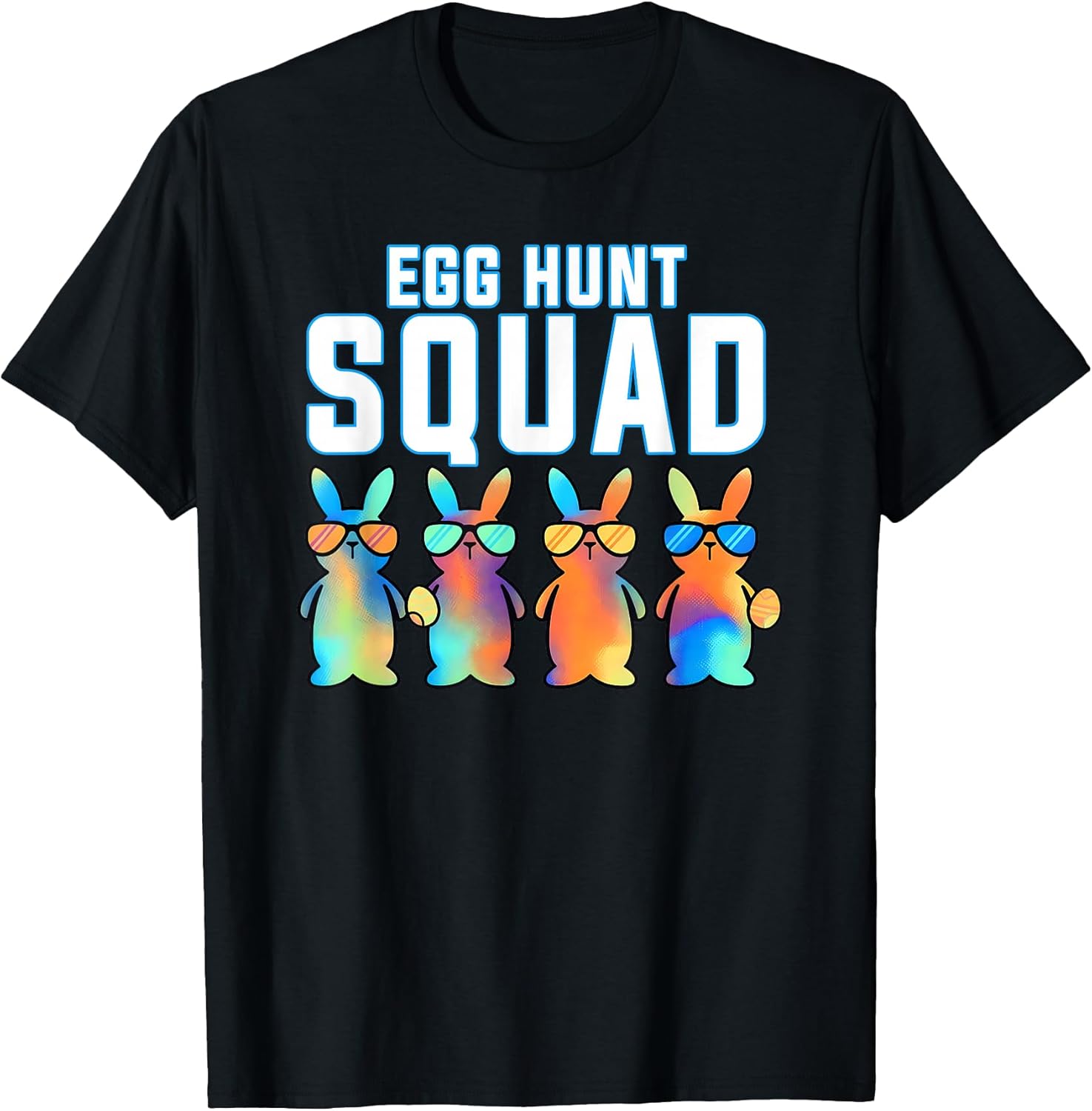 Easter Day Egg Hunt Squat T-shirt