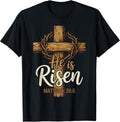 He is Risen Jesus Christian Men Women Kid T-Shirt