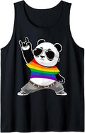 Panda LGBTQ Pride Month Tank Top
